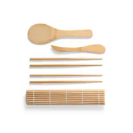   Set sushi, Everestus, 42FEB231616, 245x100x33 mm, Bambus, Natur