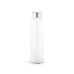   Sticla de apa bidon sport, Everestus, 42FEB231027, 500 ml, Ø65x220 mm, Sticla, Otel, Transparent