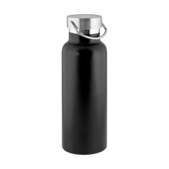   Sticla de apa sport, 750 ml, 2502E15280, Everestus, ⌀78 x 289 mm, Otel, Negru