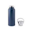 Sticla termoizolanta, 750 ml, 2502E15278, Everestus, ⌀78 x 289 mm, Otel, Albastru marin