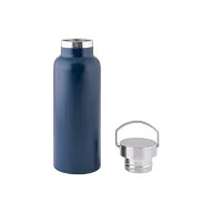   Sticla termoizolanta, 750 ml, 2502E15278, Everestus, ⌀78 x 289 mm, Otel, Albastru marin