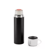   Sticla termos, 490 ml, 2502E16307, Everestus, ⌀67 x 230 mm, Otel, Negru