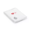 Heat pouch, PVC, White