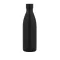 Sticla termos 1000 ml, Everestus, 2601E13657, Ø79x366 mm, Otel, Negru
