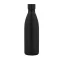 Sticla termos 1000 ml, Everestus, 2601E13657, Ø79x366 mm, Otel, Negru