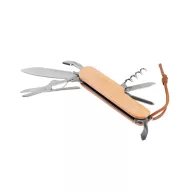   Briceag cu 7 functii, 2502E14440, Everestus, 94 x 24 x 15 mm, Bambus, Otel, Natur
