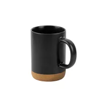   Cana 320 ml, 2509E15097, Everestus, Ø77x105 mm, Ceramica, Negru