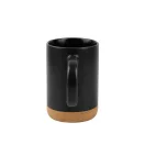 Cana 320 ml, 2509E15097, Everestus, Ø77x105 mm, Ceramica, Negru
