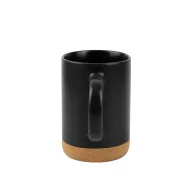   Cana 320 ml, 2509E15097, Everestus, Ø77x105 mm, Ceramica, Negru