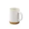 Cana 320 ml, 2509E15095, Everestus, Ø77x105 mm, Ceramica, Alb pastelat