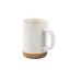 Cana 320 ml, 2509E15095, Everestus, Ø77x105 mm, Ceramica, Alb pastelat