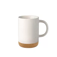   Cana 320 ml, 2509E15095, Everestus, Ø77x105 mm, Ceramica, Alb pastelat
