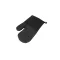 Manusa de bucatarie, Everestus, 2601E13535, 150x300 mm, Bumbac, Cauciuc, Negru