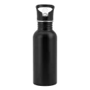Sticla de apa 690 ml, Everestus, 2601E13429, Ø72x237 mm, Otel, Negru
