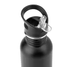 Sticla de apa 690 ml, Everestus, 2601E13429, Ø72x237 mm, Otel, Negru