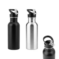   Sticla de apa 690 ml, Everestus, 2601E13429, Ø72x237 mm, Otel, Negru