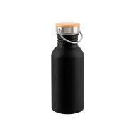   Sticla de apa 580 ml, Everestus, 2601E13440, Ø70x183 mm, Otel, Negru