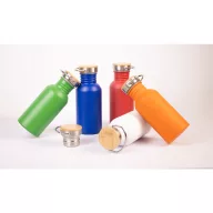   Sticla de apa 580 ml, Everestus, 2601E13441, Ø70x183 mm, Otel, Portocaliu