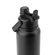   Sticla de apa 830 ml, Everestus, 2601E13329, Ø85x264 mm, Otel, Negru