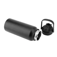   Sticla de apa 830 ml, Everestus, 2601E13329, Ø85x264 mm, Otel, Negru