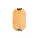 Caserola pentru alimente, 1000 ml, Everestus, 2601E13575, 200x107x70 mm, Polipropilena, Bambus, Negru