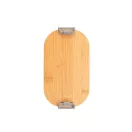 Caserola pentru alimente, 1000 ml, Everestus, 2601E13574, 200x107x70 mm, Polipropilena, Bambus, Gri deschis