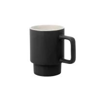   Cana 330 ml, Everestus, 2601E13525, Ø78x105 mm, Ceramica, Negru
