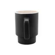   Cana 330 ml, Everestus, 2601E13525, Ø78x105 mm, Ceramica, Negru
