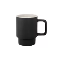   Cana 330 ml, Everestus, 2601E13525, Ø78x105 mm, Ceramica, Negru