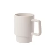   Cana 330 ml, Everestus, 2601E13523, Ø78x105 mm, Ceramica, Alb pastelat