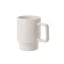 Cana 330 ml, Everestus, 2601E13523, Ø78x105 mm, Ceramica, Alb pastelat