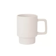   Cana 330 ml, Everestus, 2601E13523, Ø78x105 mm, Ceramica, Alb pastelat
