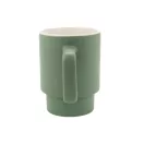 Cana 330 ml, Everestus, 2601E13527, Ø78x105 mm, Ceramica, Verde army