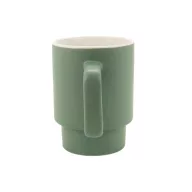   Cana 330 ml, Everestus, 2601E13527, Ø78x105 mm, Ceramica, Verde army