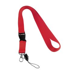 Lanyard, 20x530 mm, Everestus, 20SEP1445, Poliester, Rosu