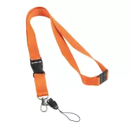   Lanyard, 20x510 mm, Everestus, 20SEP1441, Poliester, Portocaliu
