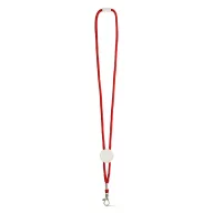 Lanyard, ø5x450 mm, Everestus, 20SEP1448, Poliester, Rosu
