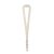 Lanyard, Everestus, 22FEB1110, 20x510 mm, Bumbac, Natur