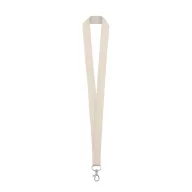 Lanyard, Everestus, 22FEB1114, 20x480 mm, Bumbac, Natur