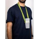 Snur Lanyard'IN, 2601E13728, Ø60x20 mm, Poliester, Alb