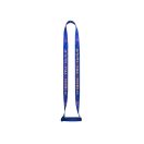 Snur Lanyard'IN, 2601E13372, Ø65x12 mm, Silicon, Poliester, Albastru