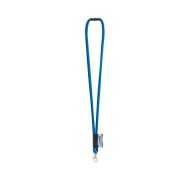   Snur Lanyard'IN, 2601E13786, Ø7x470 mm, Poliamida, Albastru