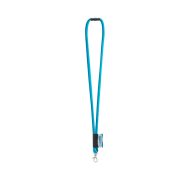   Snur Lanyard'IN, 2601E13787, Ø7x470 mm, Poliamida, Albastru deschis
