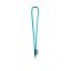 Snur Lanyard'IN, 2601E13787, Ø7x470 mm, Poliamida, Albastru deschis
