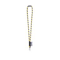   Snur Lanyard'IN, 2601E13797, Ø7x470 mm, Poliamida, Galben hexacrom