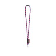   Snur Lanyard'IN, 2601E13805, Ø7x470 mm, Poliamida, Roz hexacrom