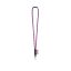 Snur Lanyard'IN, 2601E13805, Ø7x470 mm, Poliamida, Roz hexacrom
