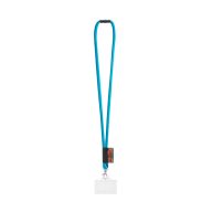   Snur Lanyard'IN, 2601E13754, Ø7x470 mm, Poliamida, Albastru deschis