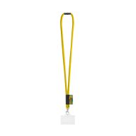   Snur Lanyard'IN, 2601E13755, Ø7x470 mm, Poliamida, Galben