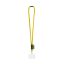 Snur Lanyard'IN, 2601E13755, Ø7x470 mm, Poliamida, Galben